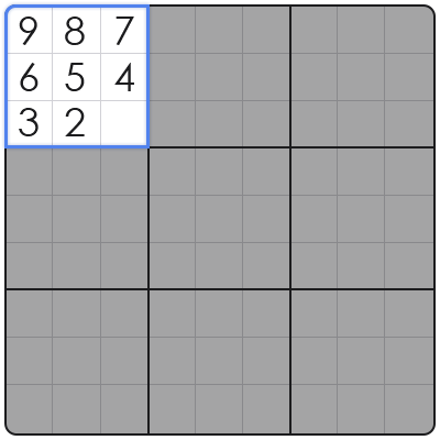 print blank sudoku grid
